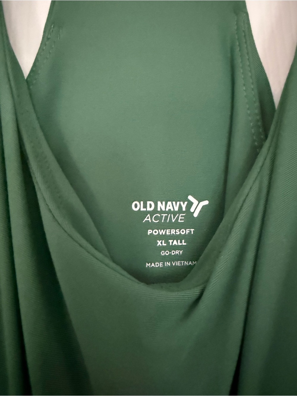 PowerSoft Athletic Dress Green Activewear w/ Built-In Shorts - Picture 5 of 5
